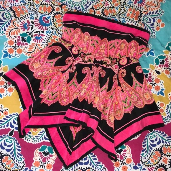 Vintage Y2K Victoria’s Secret Moda International Strapless Silk Tube Top, XS - Picture 9 of 16